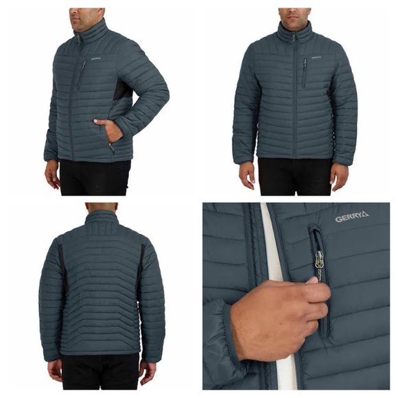BLUE NWT‎ Men’s Puffer Jacket Gerry - Picture 1 of 6